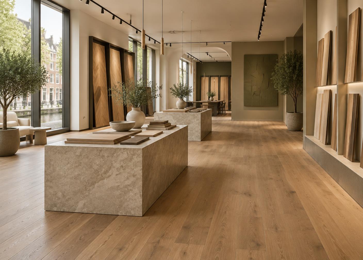 Showroom van Prime Vloeren